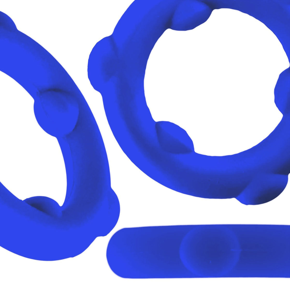 OXBALLS - Silicone Spinner Ring – Glacier Blue