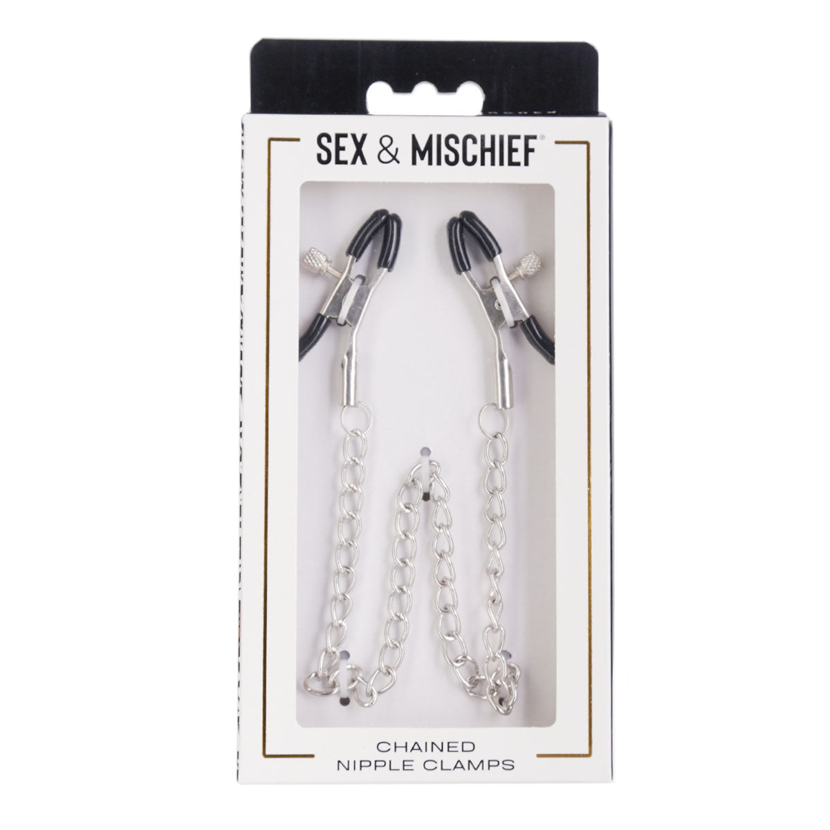 Serre-tétons enchaînés Sex & Mischief SportSheets