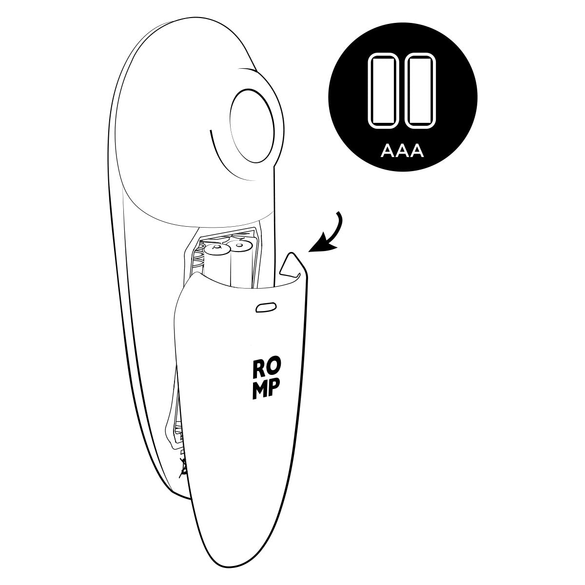 ROMP - Switch X Clitoral Stimulator - Orange