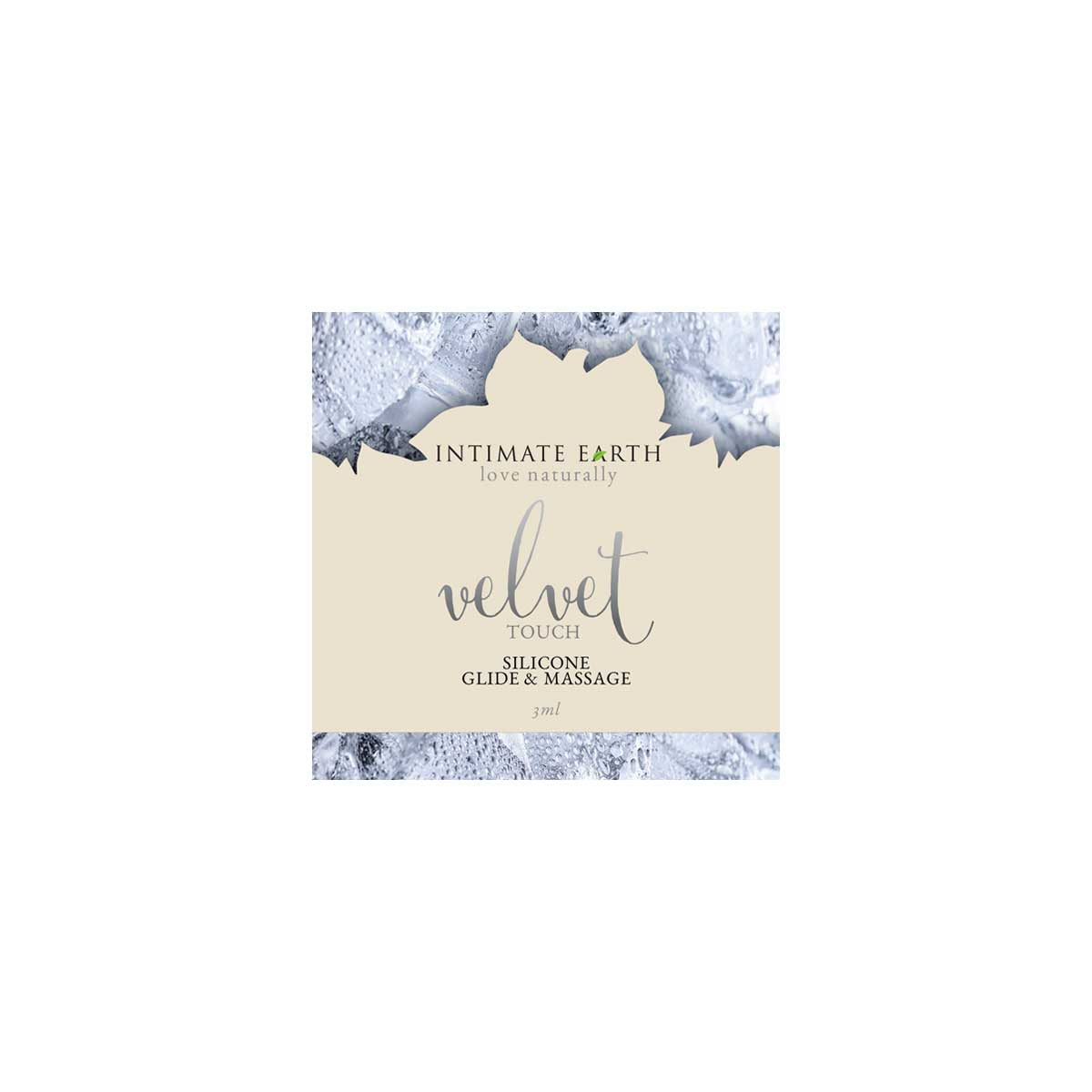 Intimate Earth Velvet Touch - Lubrifiant et Massage au Silicone - 3ml/.1oz