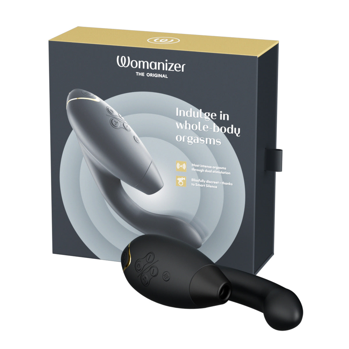 Womanizer - DUO 2 - Dual Stimulator - Black
