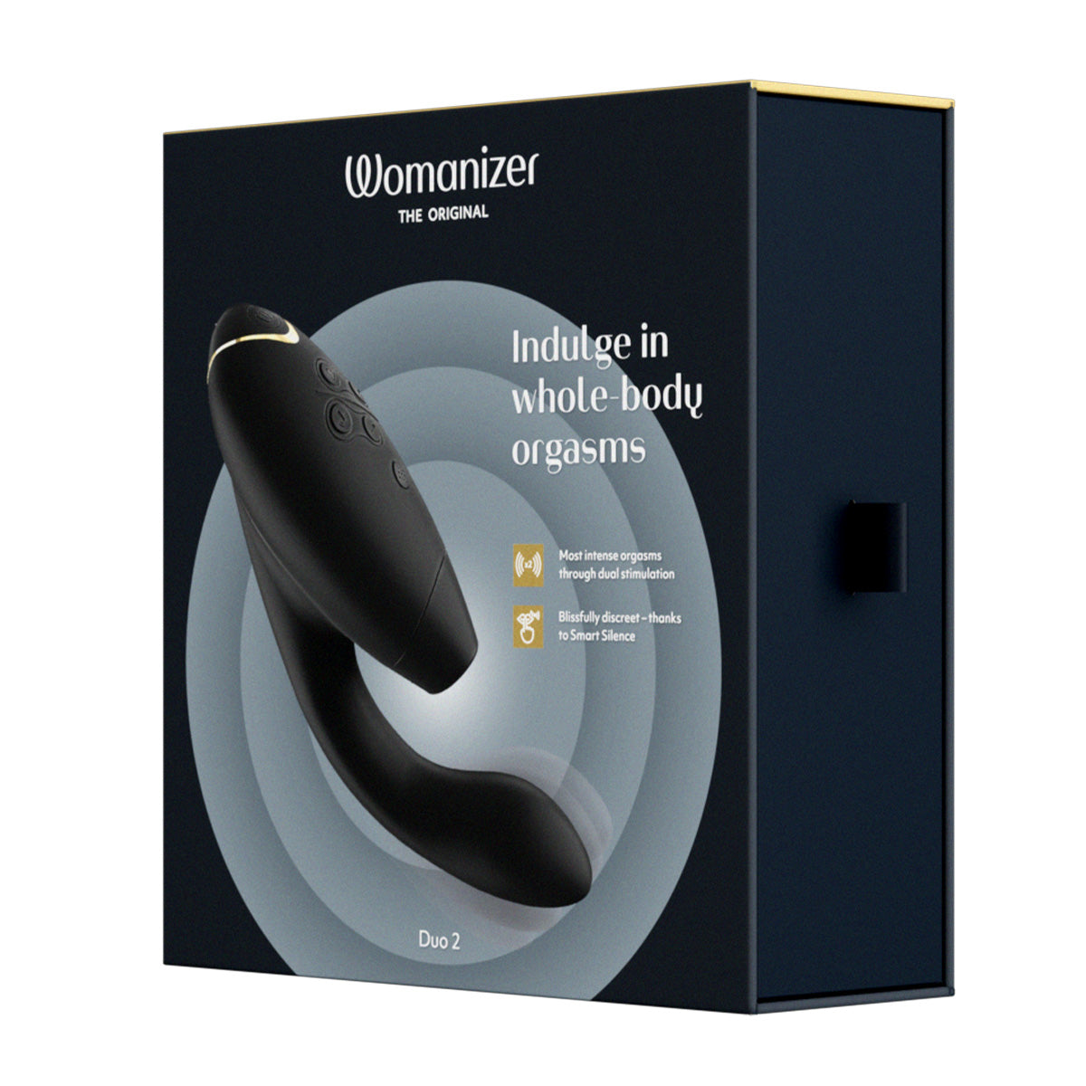 Womanizer - DUO 2 - Dual Stimulator - Black