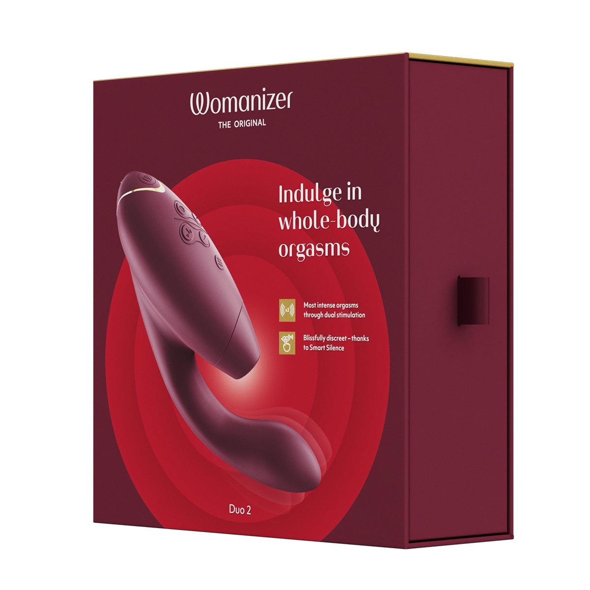 Womanizer - DUO 2 - Dual Stimulator - Bordeaux