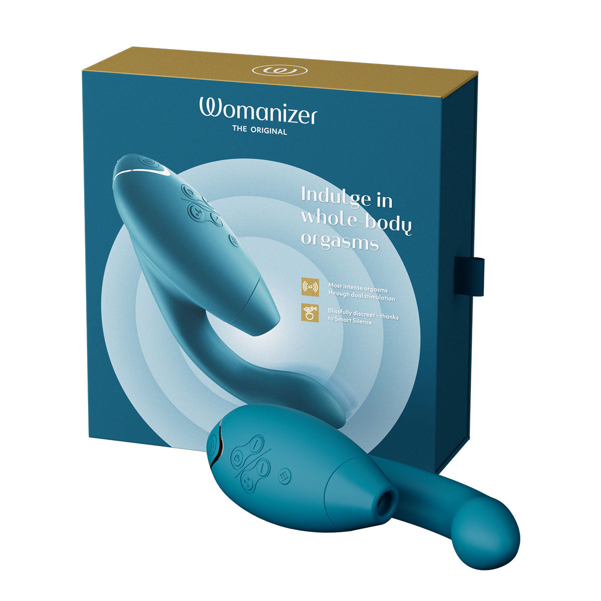 Womanizer - DUO 2 - Dual Stimulator - Petrol