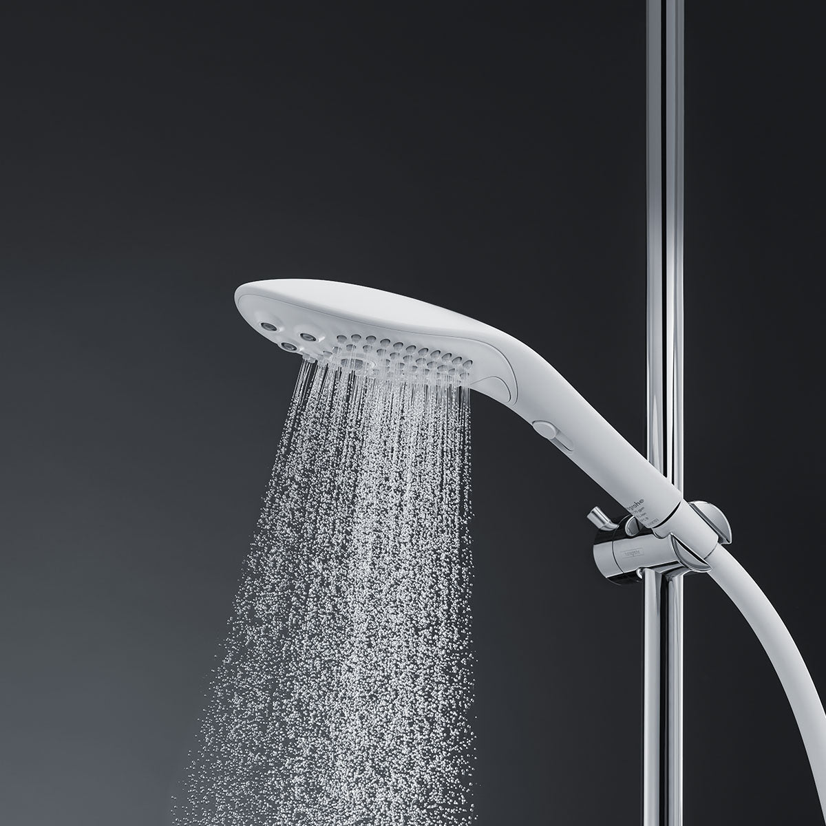 Womanizer - Wave - Combined Shower Head & Water Massage Clitoral Stimulator - White