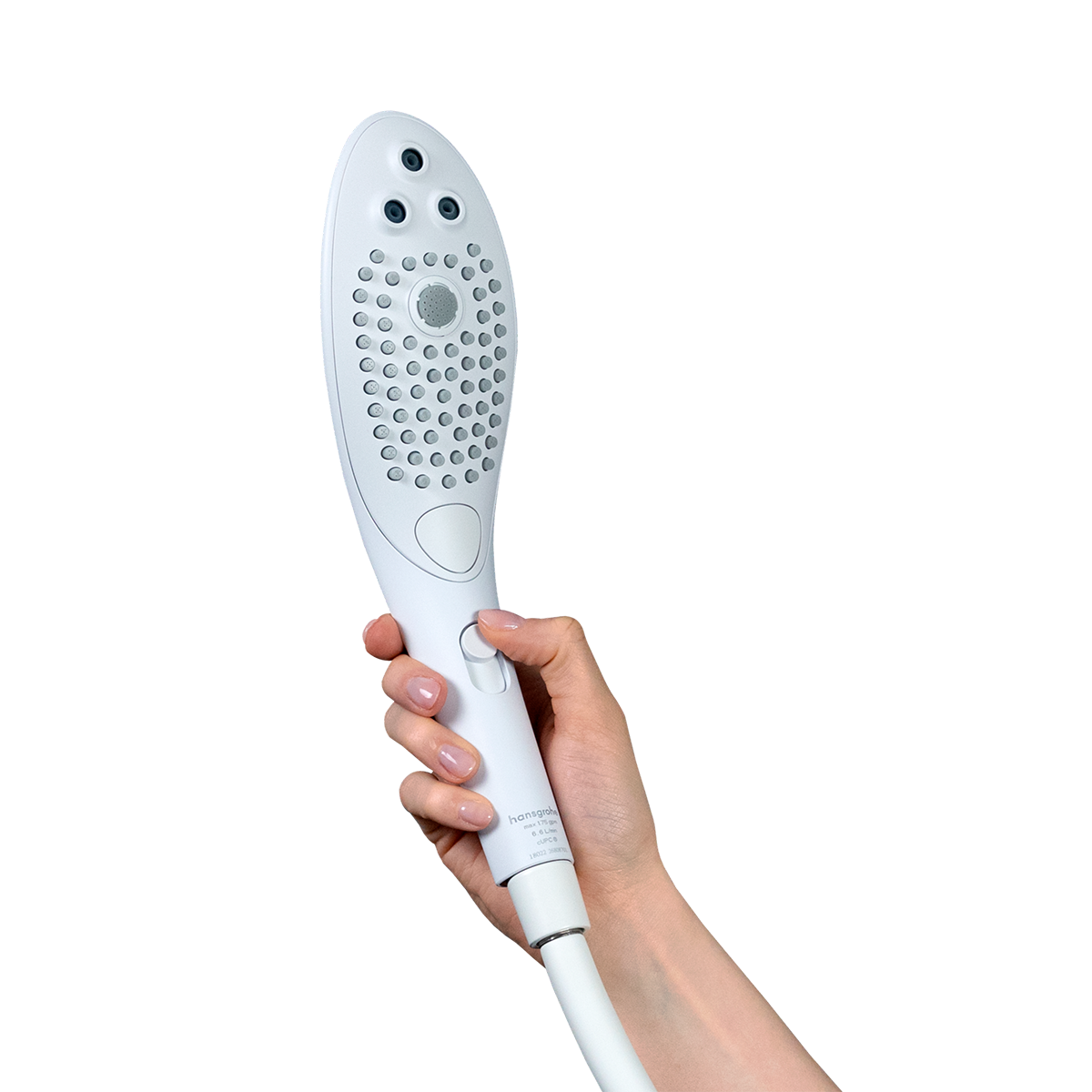 Womanizer - Wave - Combined Shower Head & Water Massage Clitoral Stimulator - White