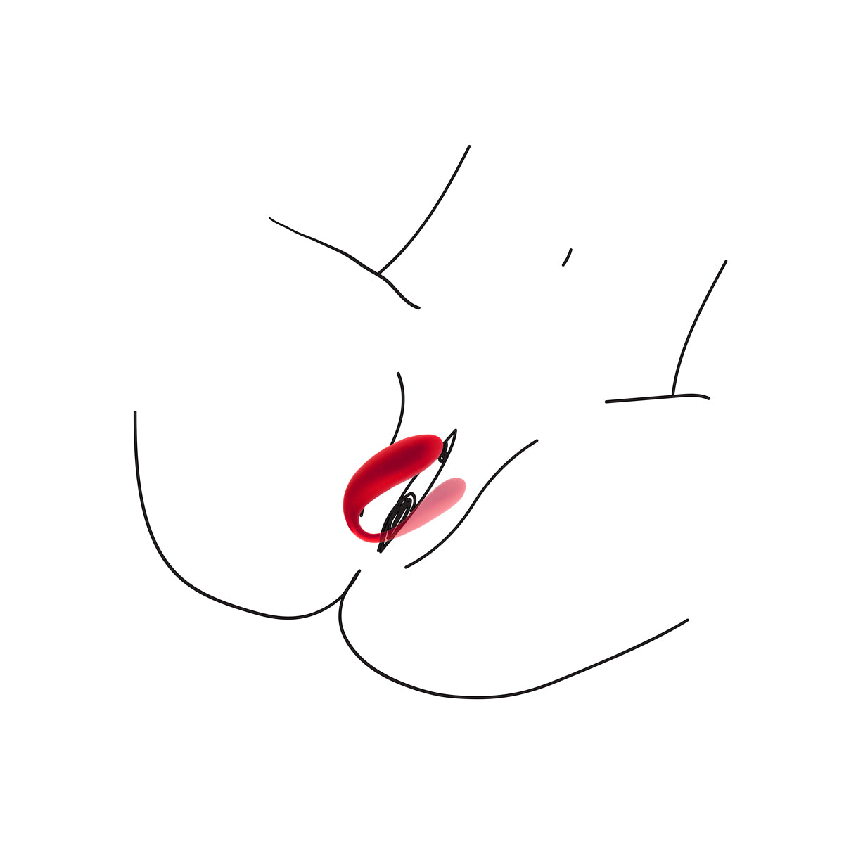 Vibreur rechargeable pour couples We-Vibe® Édition Spéciale - Rouge