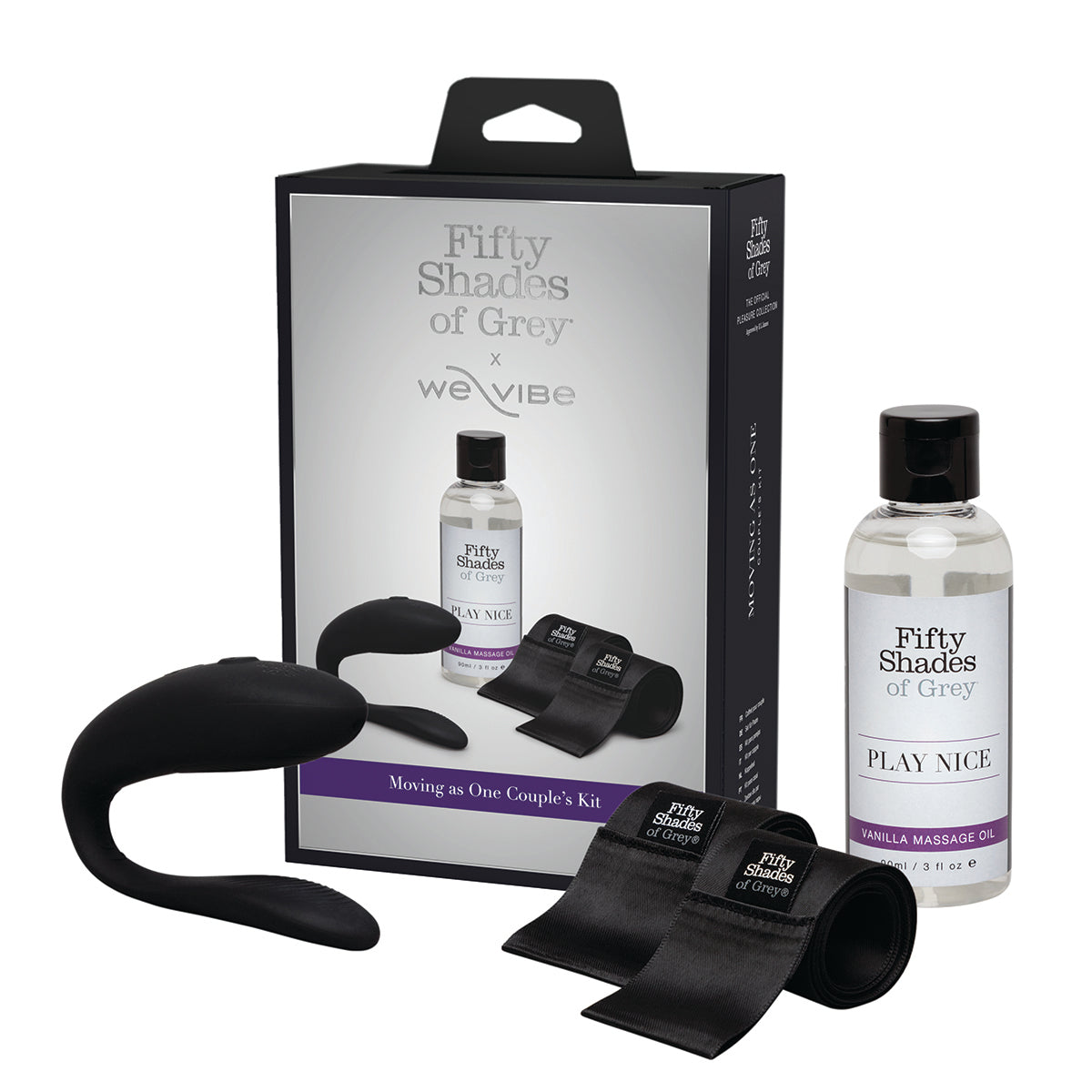 Fifty Shades of Grey x We-Vibe - Moving As One Couple's Kit