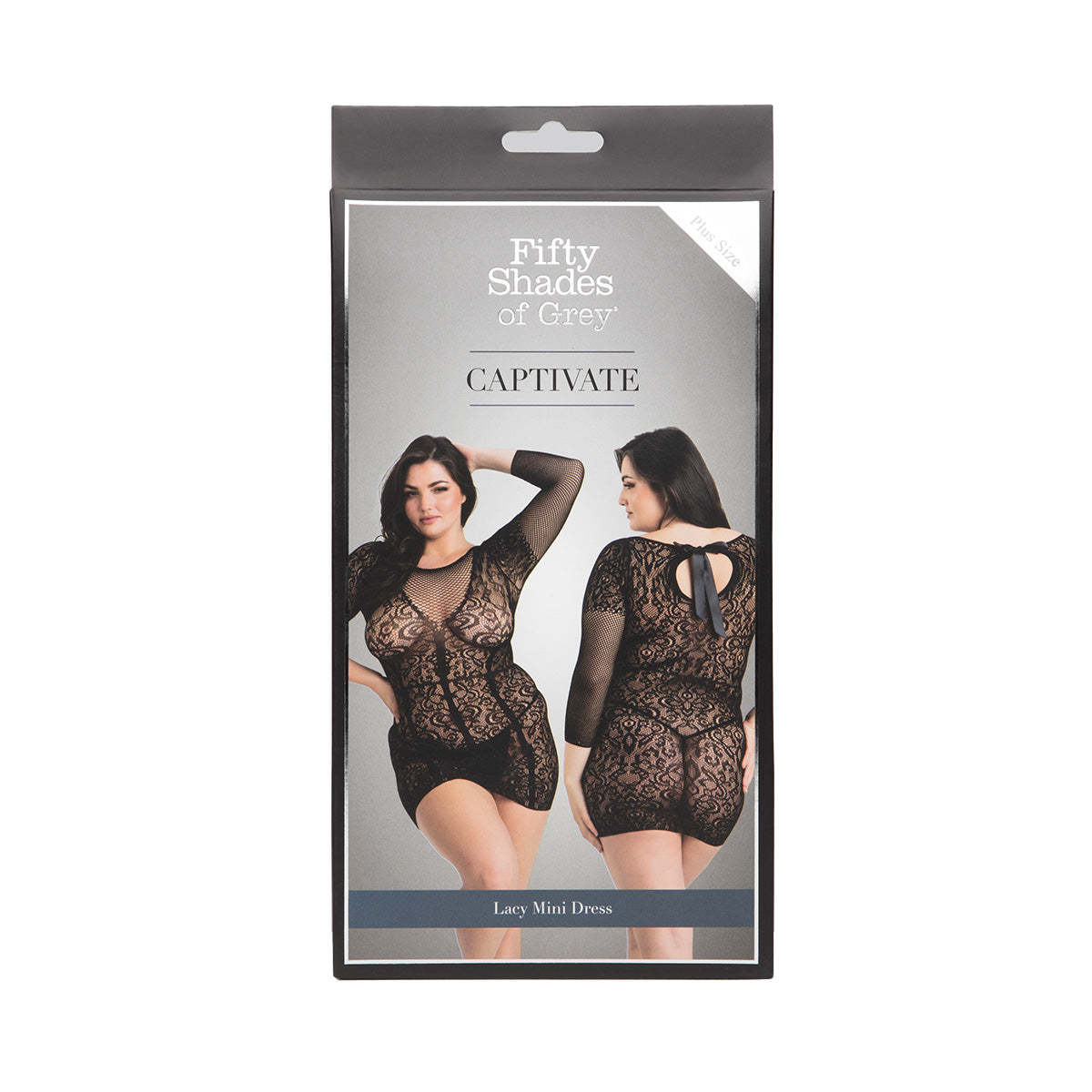 Fifty Shades of Grey - Captivate Lacey Mini Dress- One Size Plus