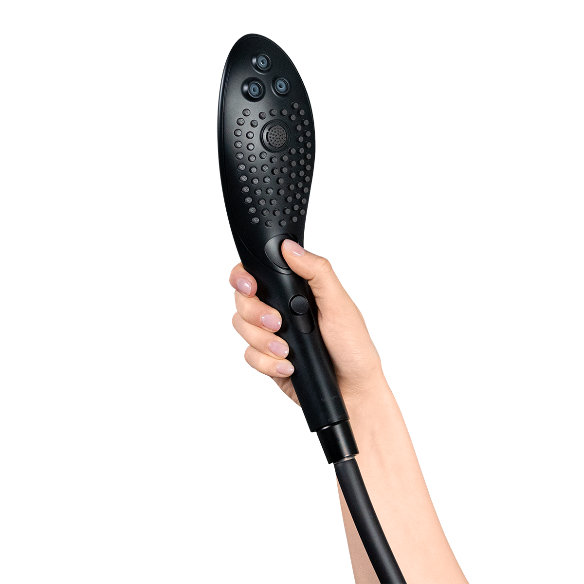 Womanizer - Wave - Combined Shower Head & Water Massage Clitoral Stimulator - Black