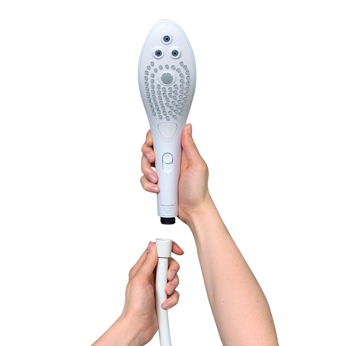 Womanizer - Wave - Combined Shower Head & Water Massage Clitoral Stimulator - White