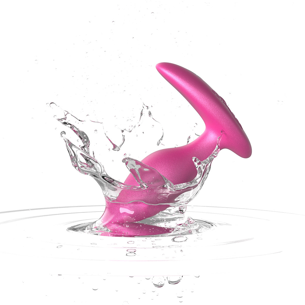 We-Vibe® Ditto+ - Plug Anal Vibrant avec Télécommande - Rose Cosmique