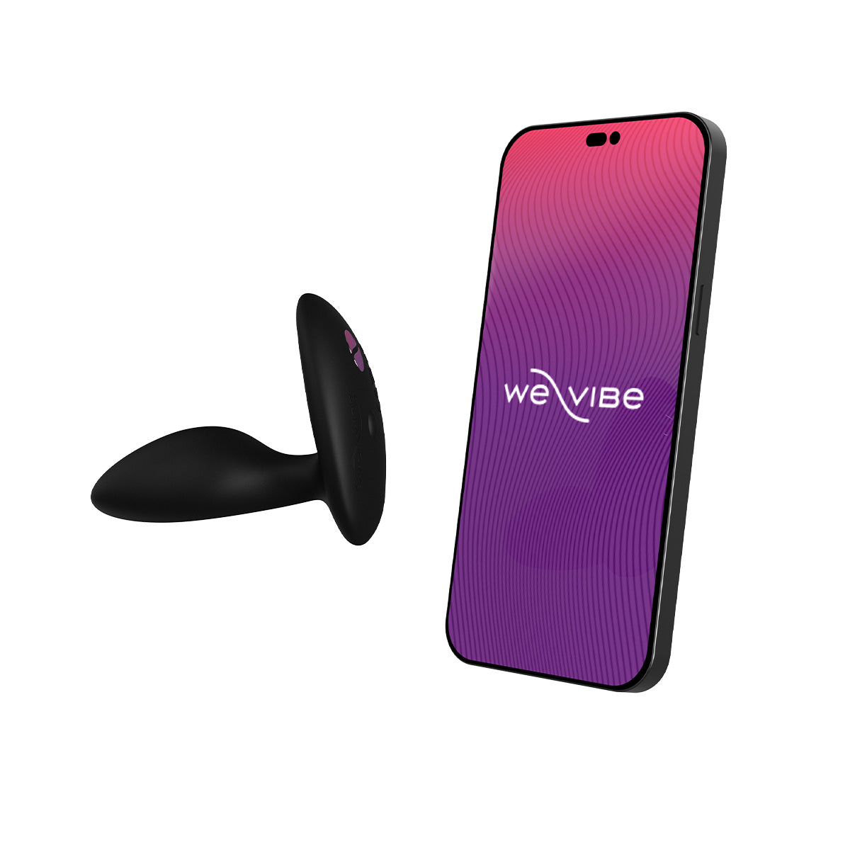 We-Vibe® Ditto+ - Vibrating Anal Plug with Remote - Satin Black
