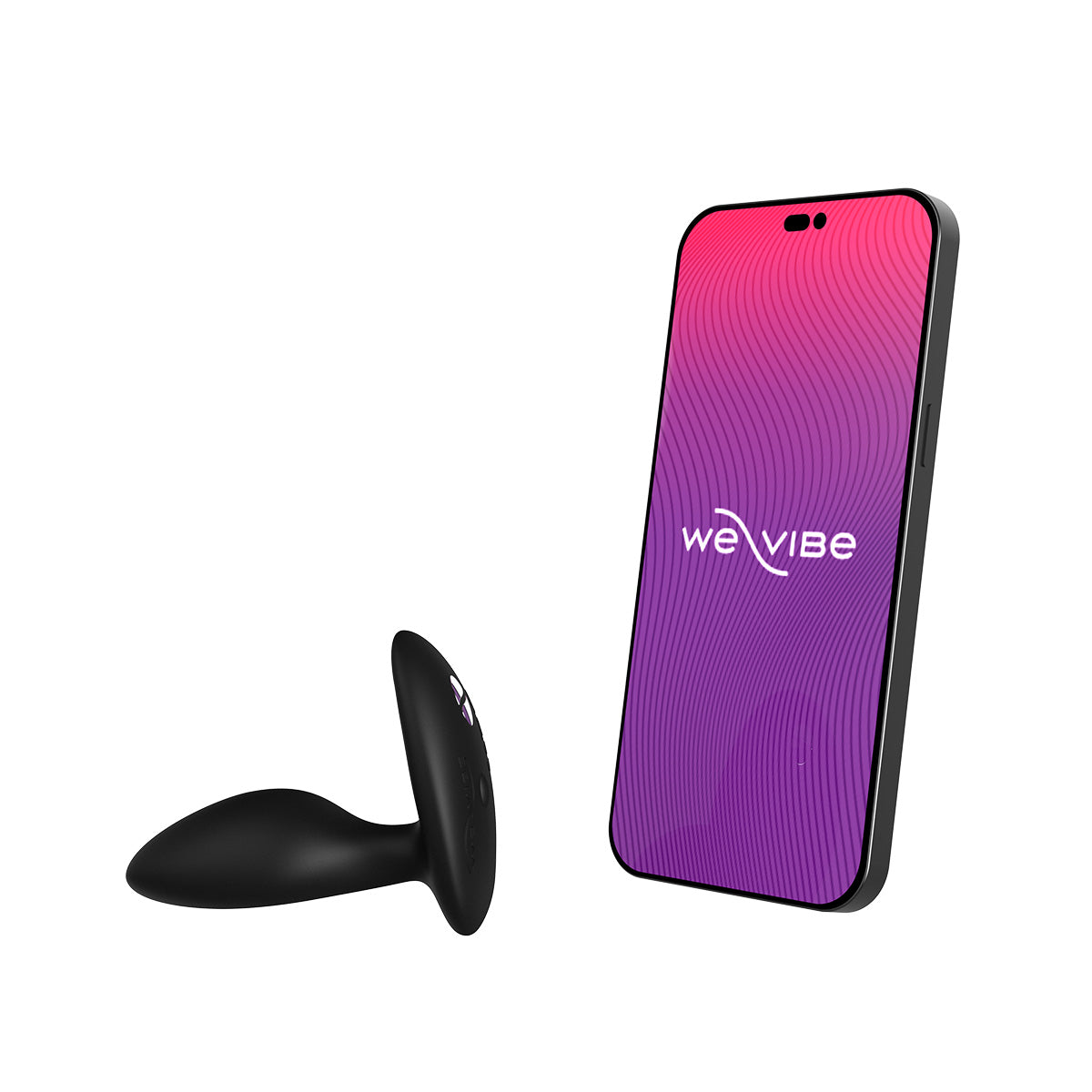 We-Vibe® Ditto+ - Vibrating Anal Plug with Remote - Satin Black