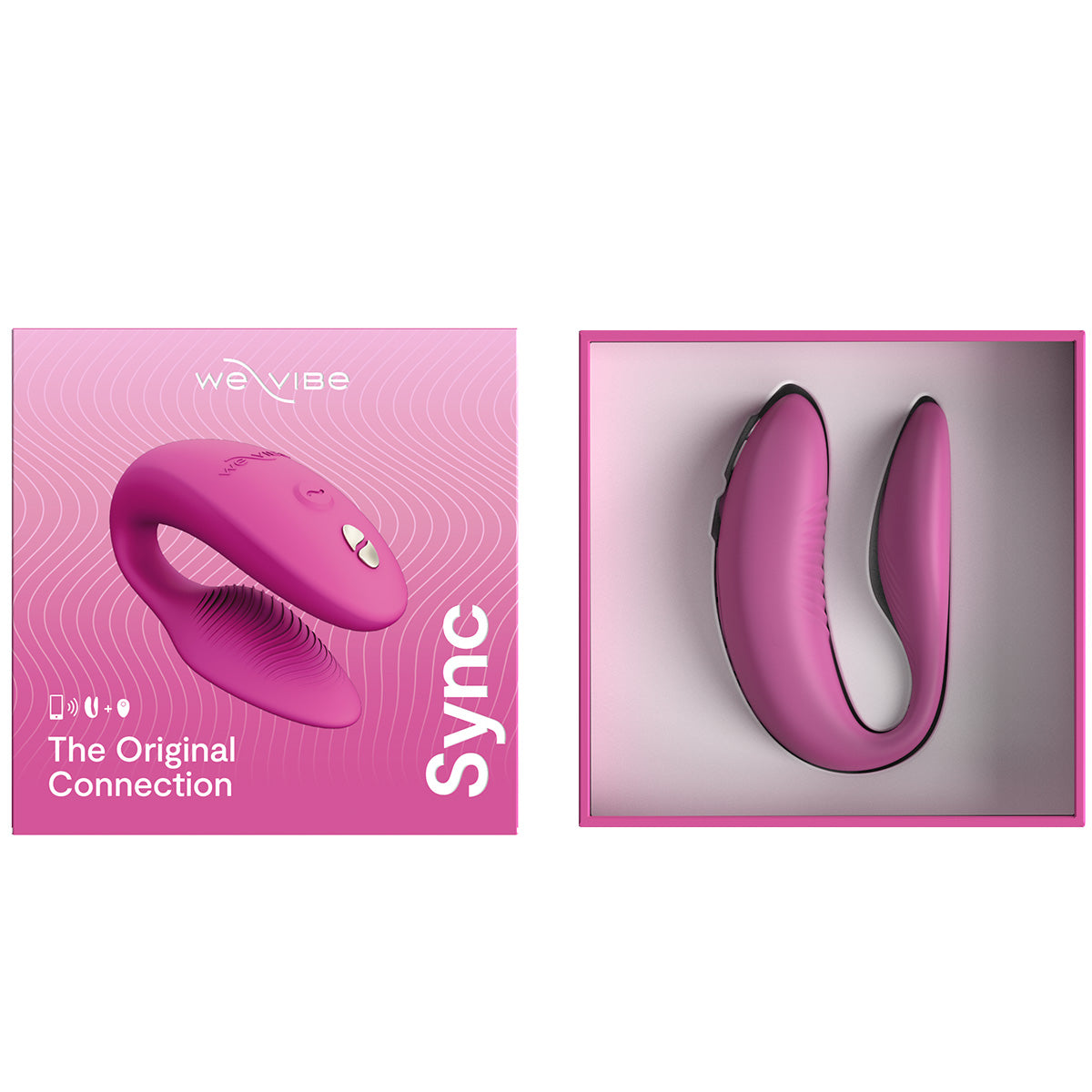 We-Vibe® Sync Couples' Vibrator 2nd Generation - Rose