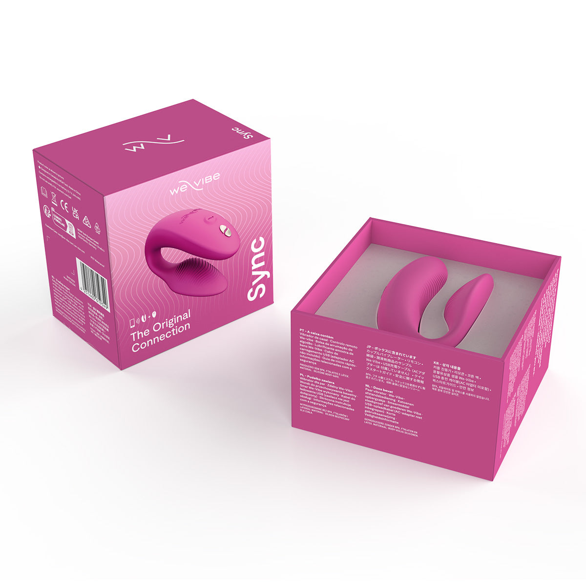 We-Vibe® Sync Couples' Vibrator 2nd Generation - Rose