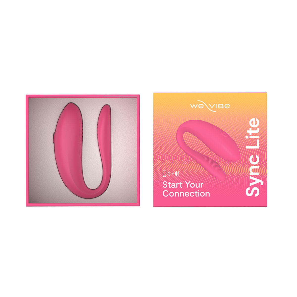 We-Vibe® Sync Lite - Couples' Vibrator - Pink