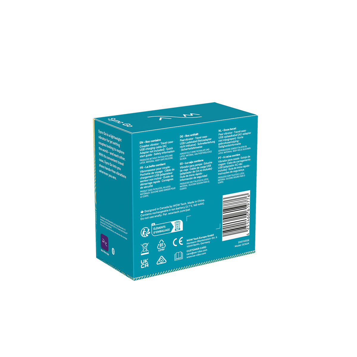 We-Vibe® Sync Go - Turquoise