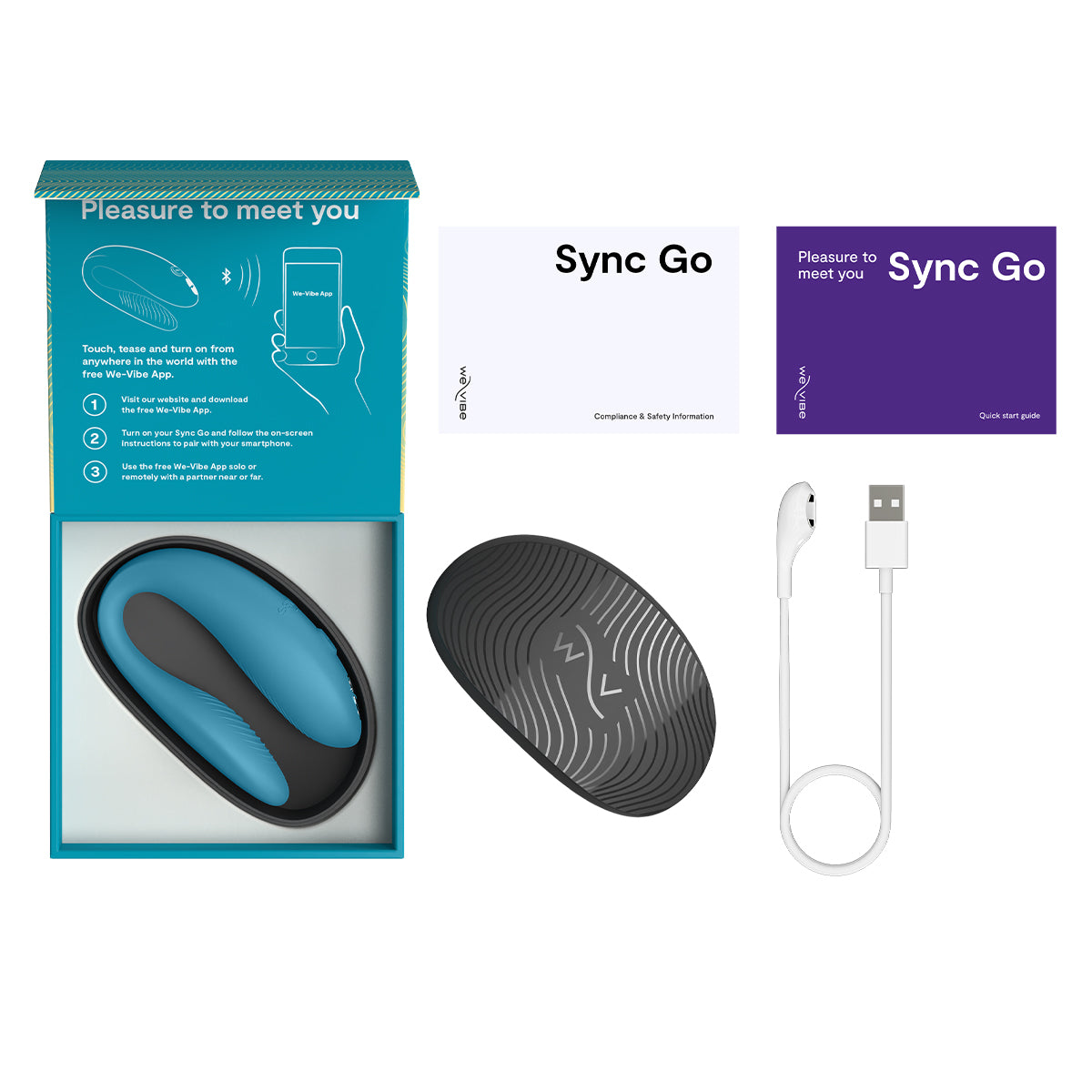We-Vibe® Sync Go - Turquoise