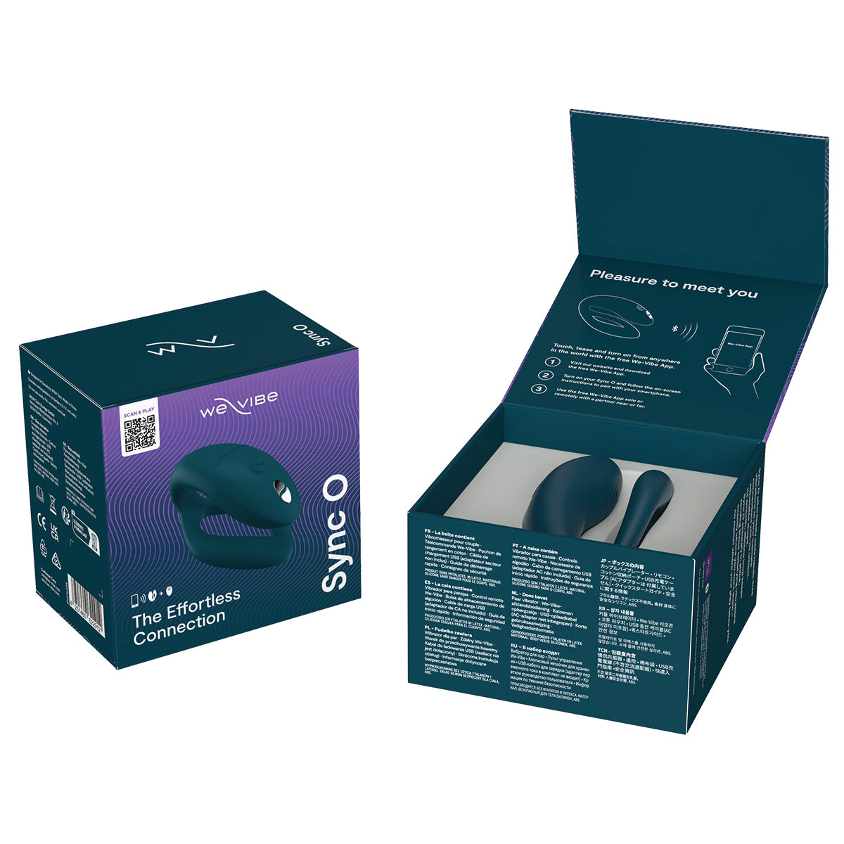 We-Vibe® Sync O - Couples Vibrator - Velvet Green