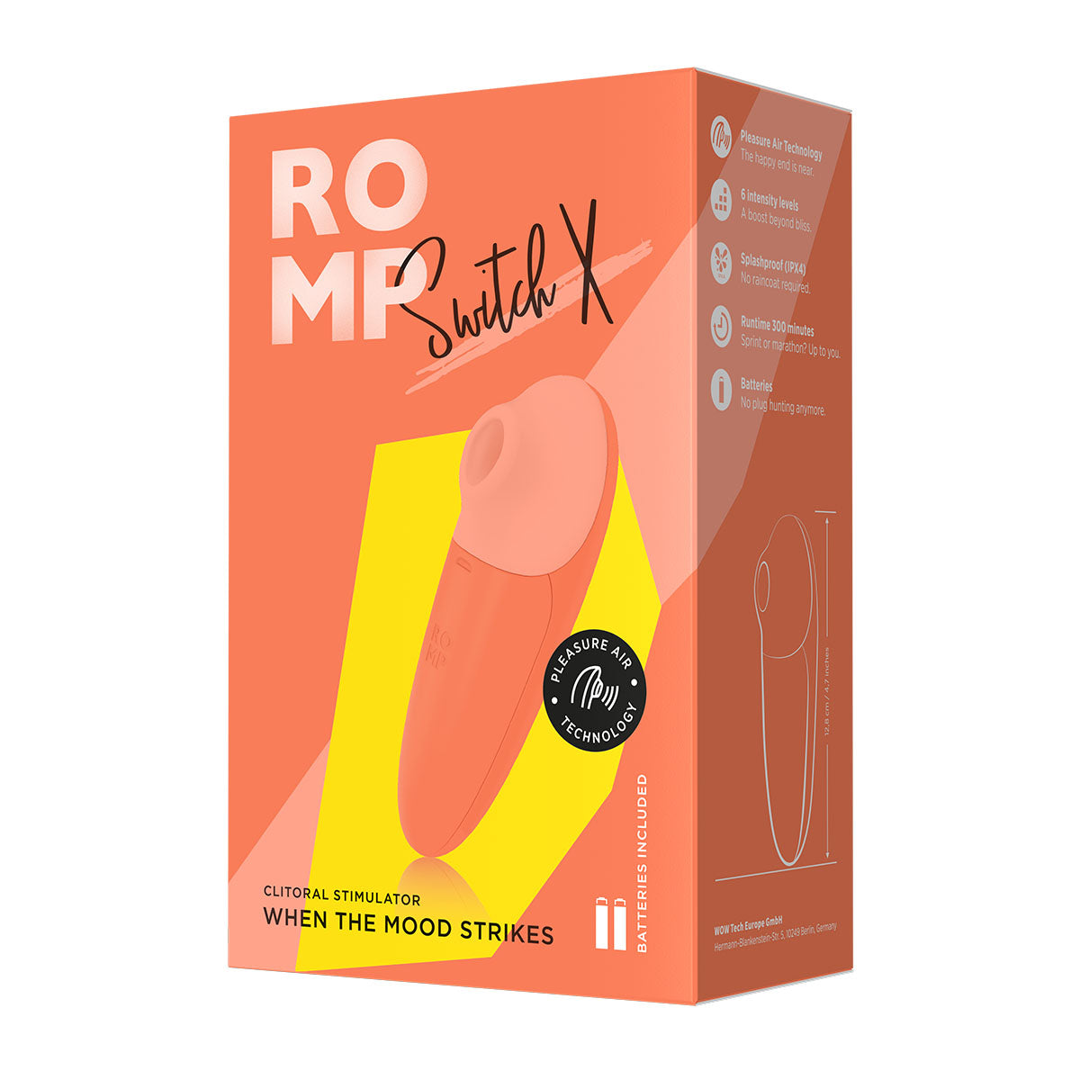 ROMP - Switch X Clitoral Stimulator - Orange