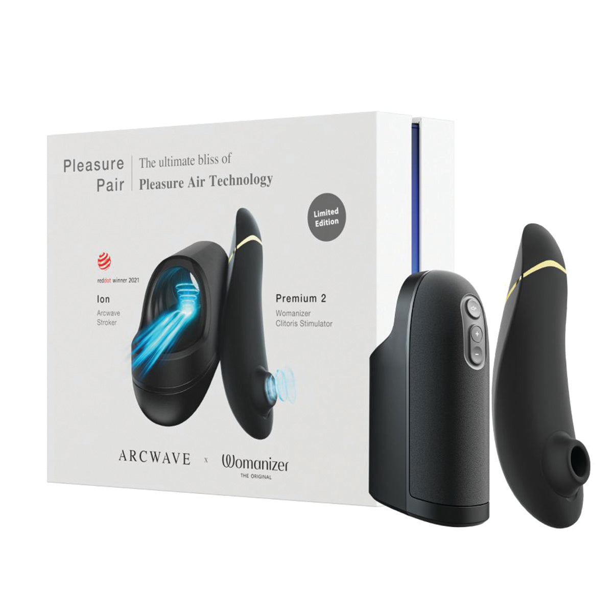 Arcwave X We-Vibe® - Édition Limitée - Kit Plaisir en Duo - Noir