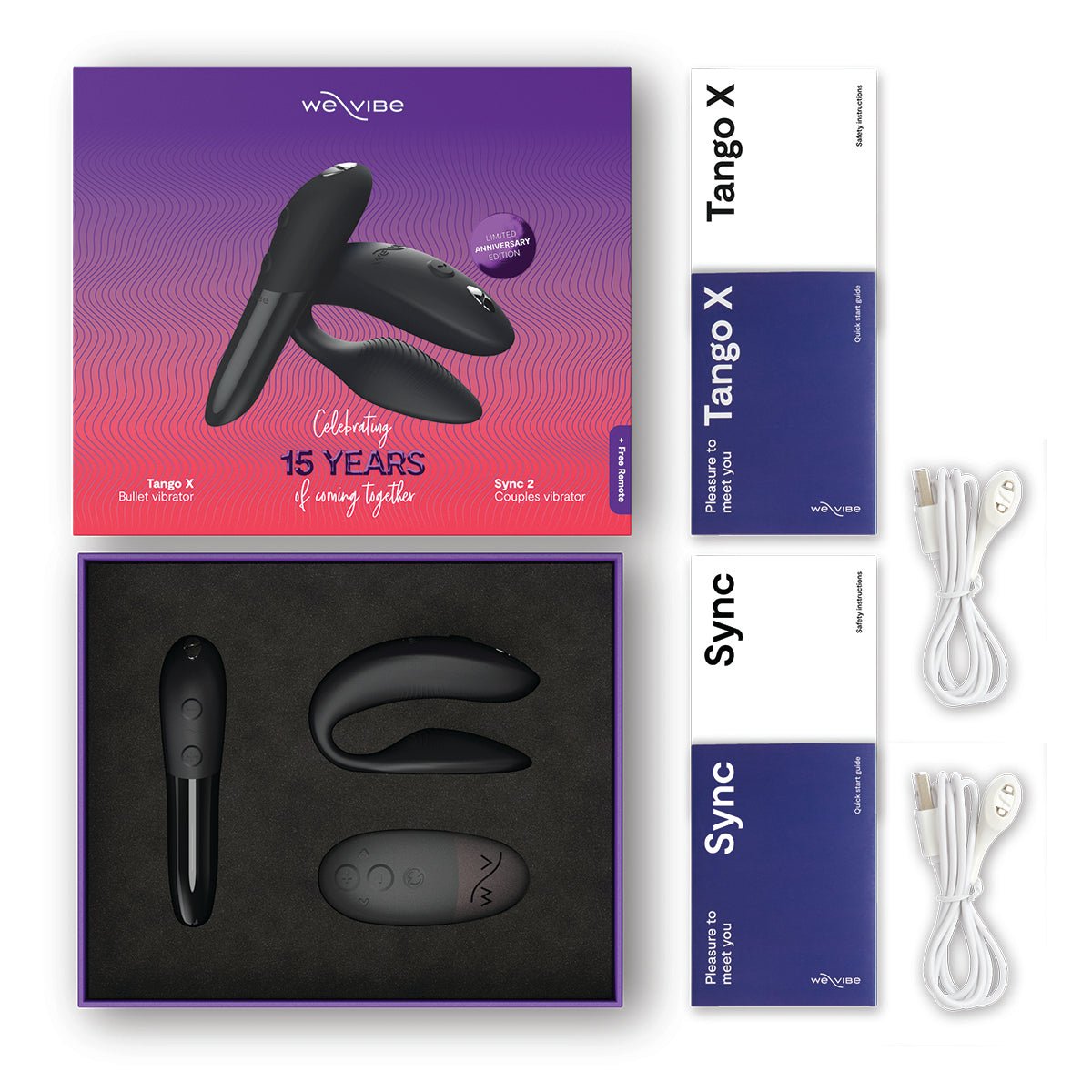 We-Vibe® Édition limitée Anniversaire – 15 ans de plaisirs partagés