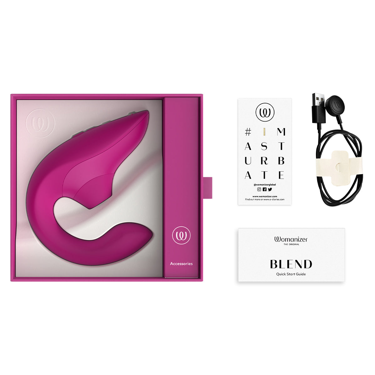Womanizer - Blend - Vibrant Pink