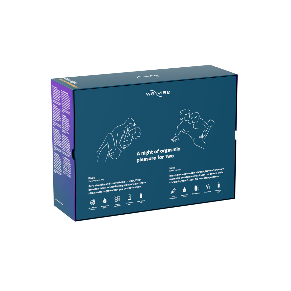 We-Vibe® Soirée en amoureux Édition Spéciale - Coffret Cadeau - Velours Vert