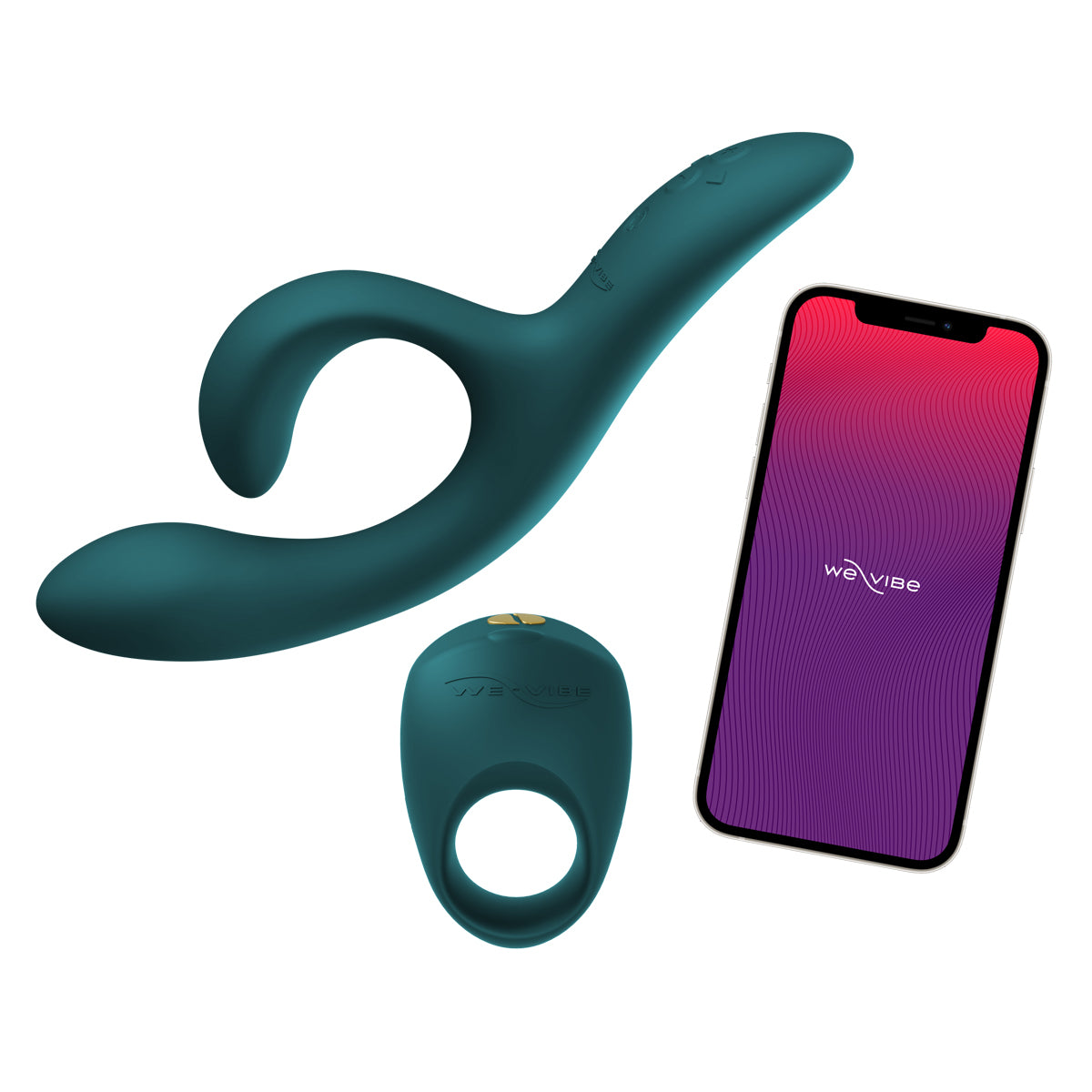 We-Vibe® Soirée en amoureux Édition Spéciale - Coffret Cadeau - Velours Vert