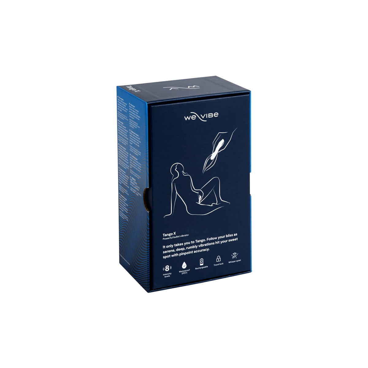 Les favoris de toujours We-Vibe® - Ensemble édition spéciale Masseur vibrant à poser et Vibrateur-balle - Velours/Bleu nuit