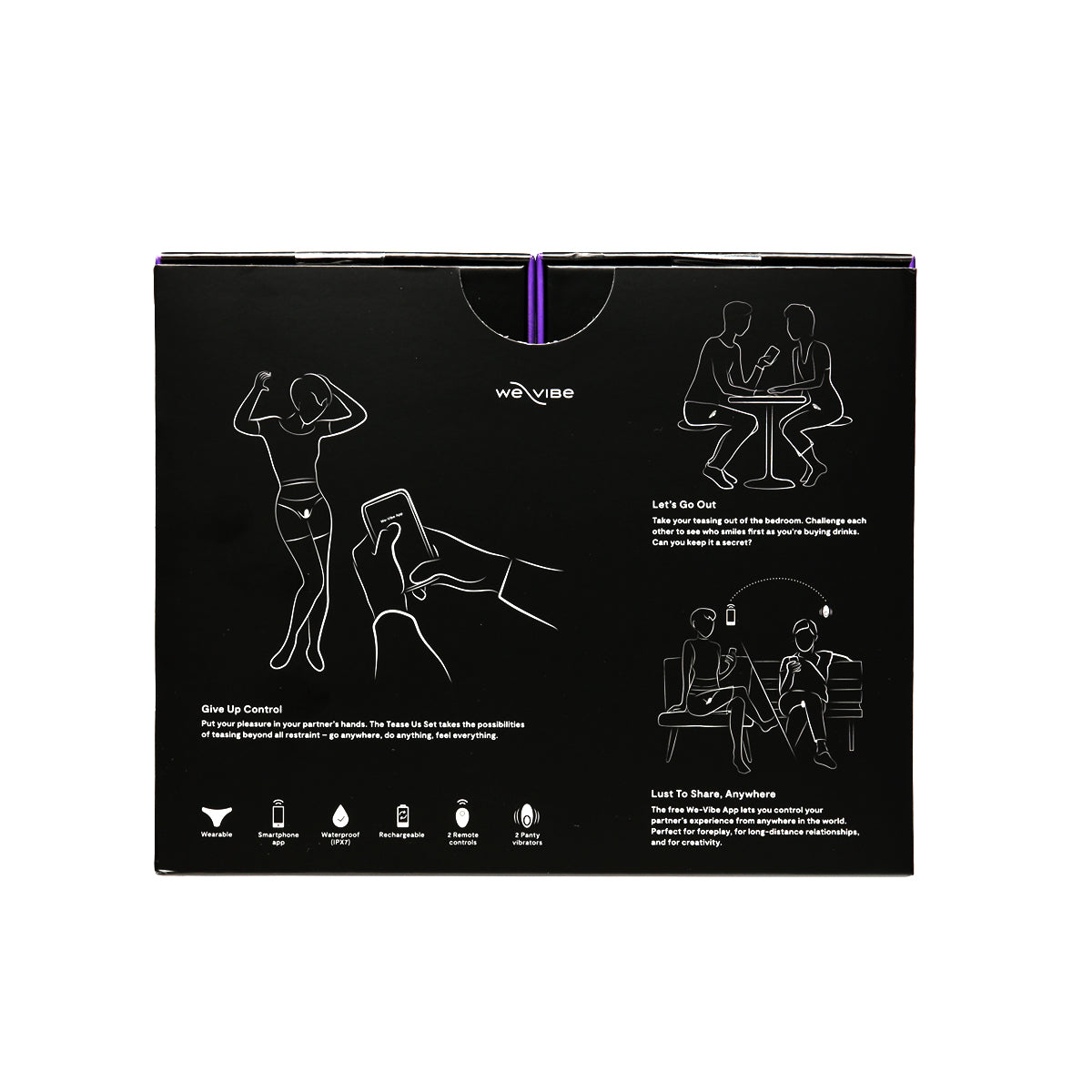We-Vibe® Édition Spéciale Coffret Tease Us (Moxie+ & Moxie+)