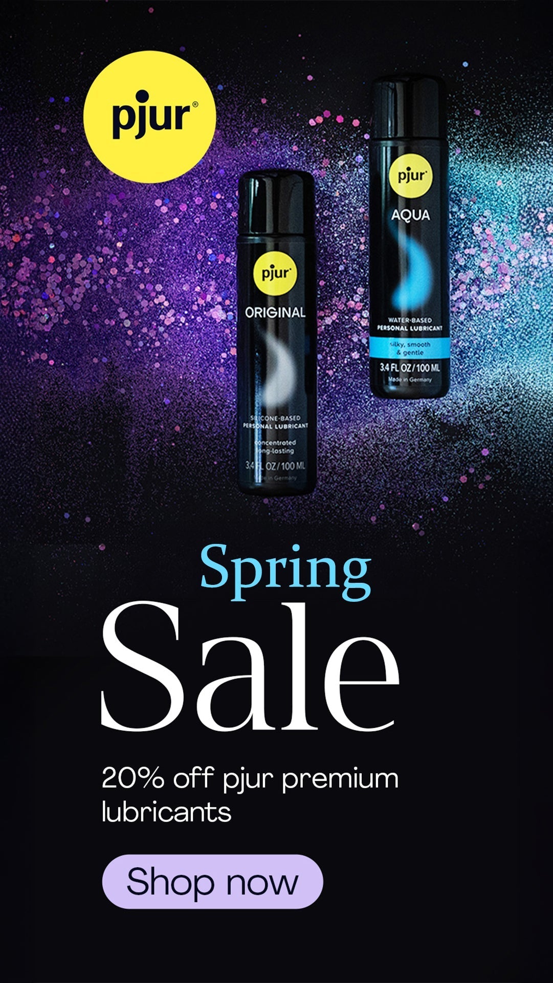 Pjur Spring Sale 2026