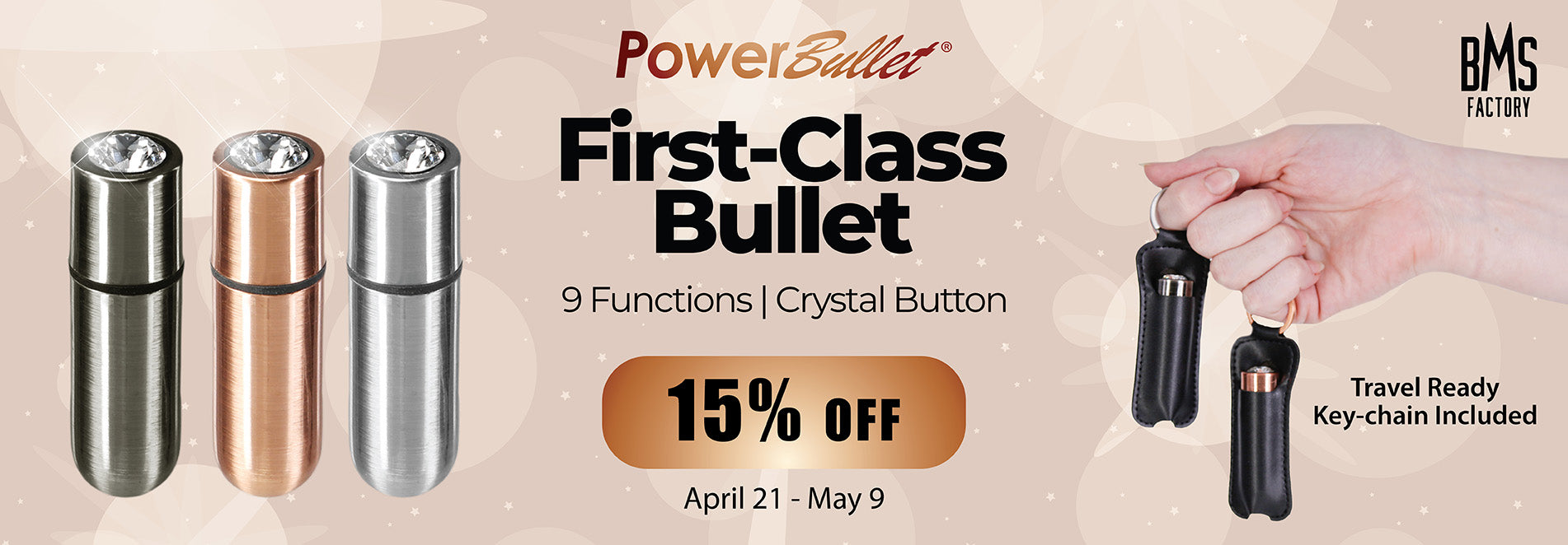 First-Class Bullet 15% off Sale