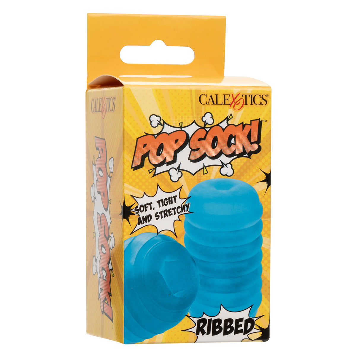 CALEXOTICS® - Pop Sock Ribbed Stroker - Blue