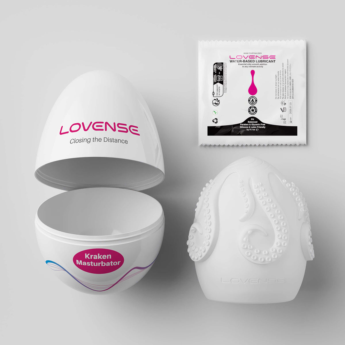 Lovense - Kraken 6 Pack Egg Masturbator