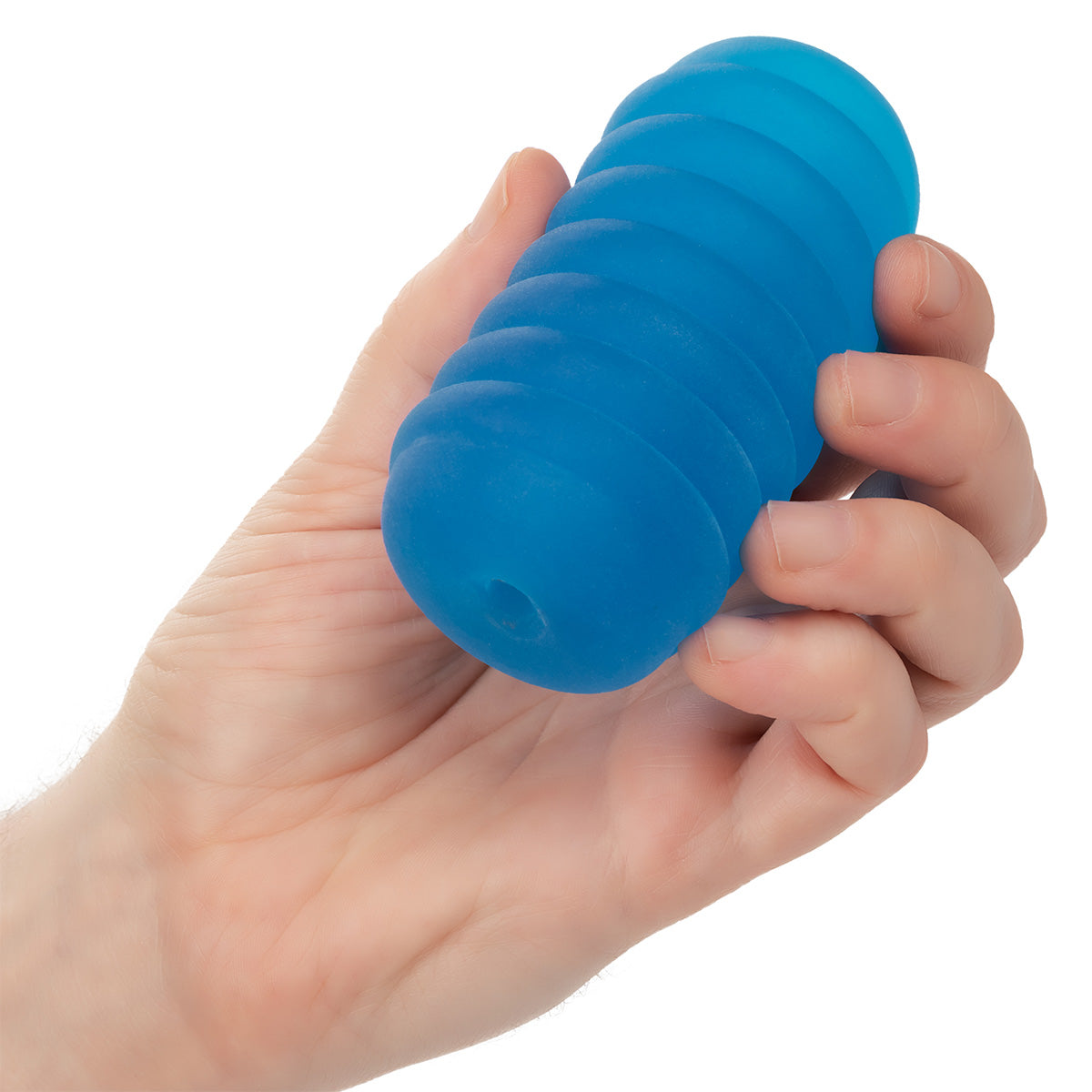 CALEXOTICS® - Pop Sock Ribbed Stroker - Blue