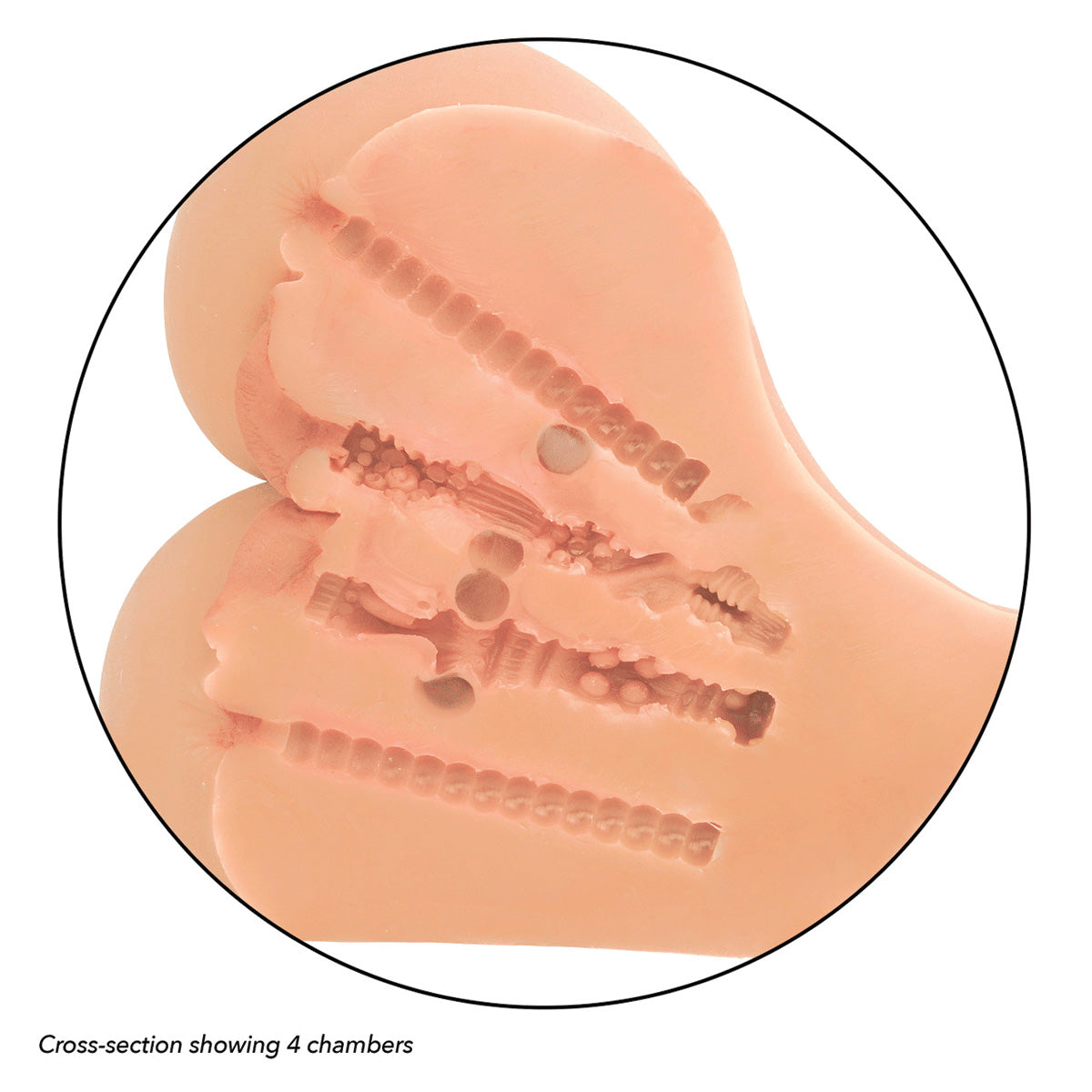 CALEXOTICS® - Stroke It Double Fuck - 7 LBS / 3.2 KG - Ivory