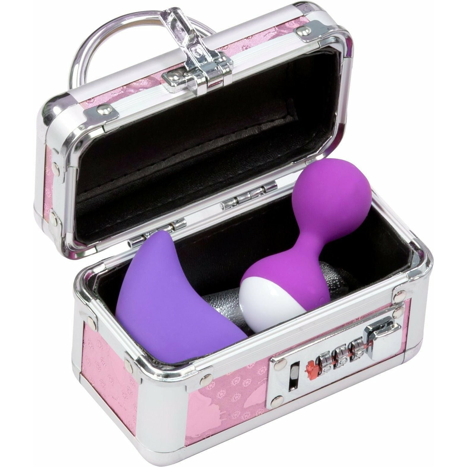 PowerBullet - Mini Lockable Vibrator Case - Pink
