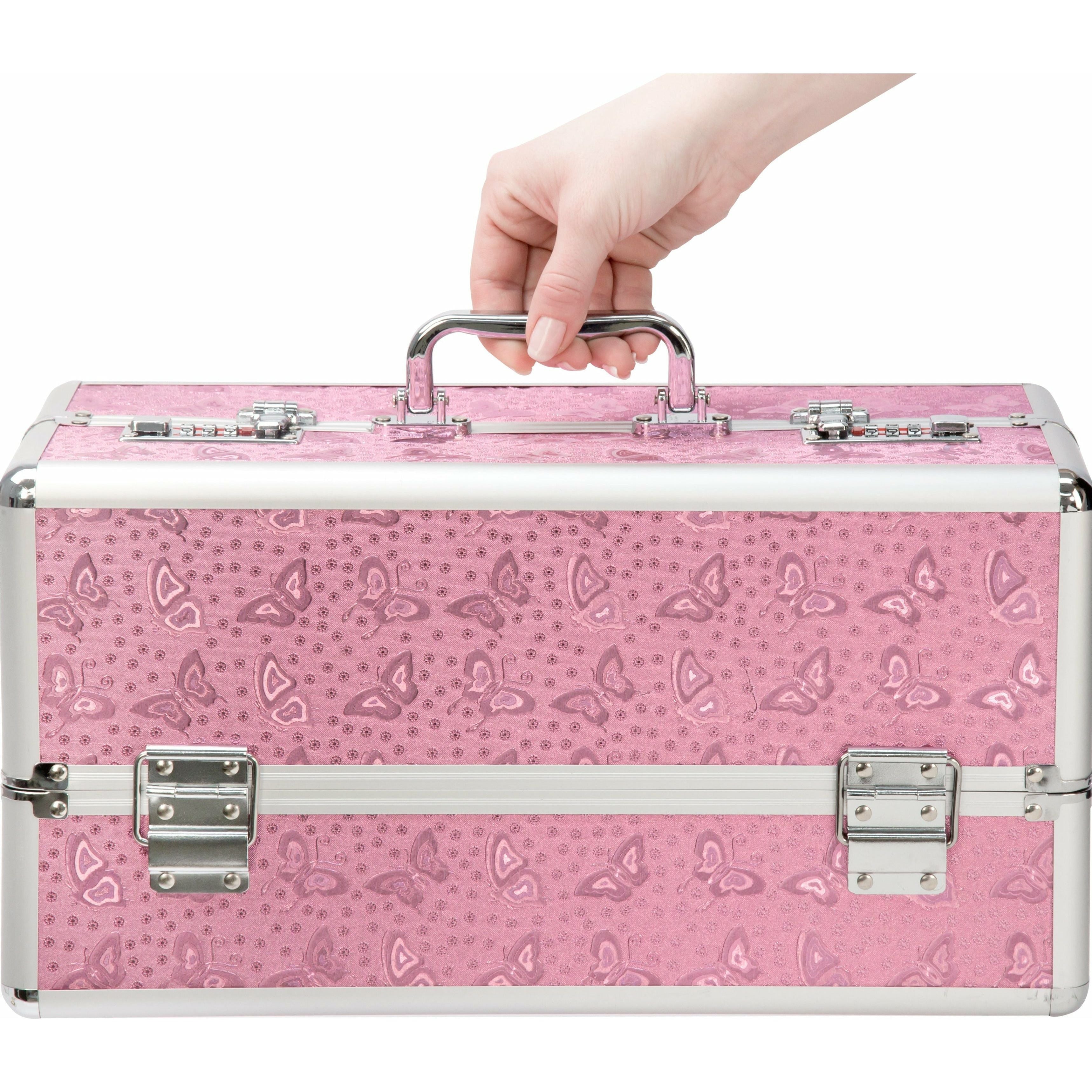 PowerBullet - Large Lockable Vibrator Case - Pink