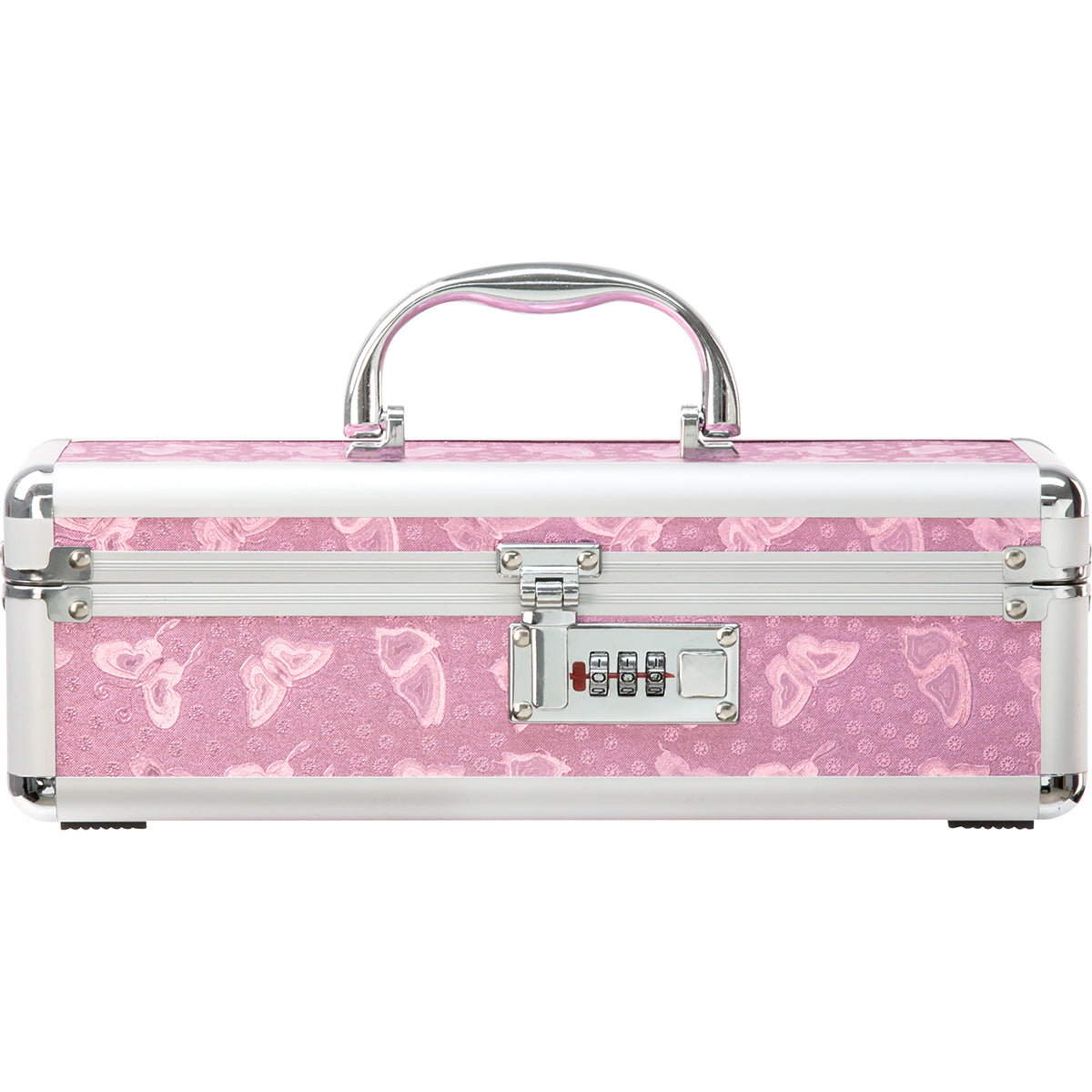 PowerBullet - Étui de vibromasseur verrouillable moyen - Rose