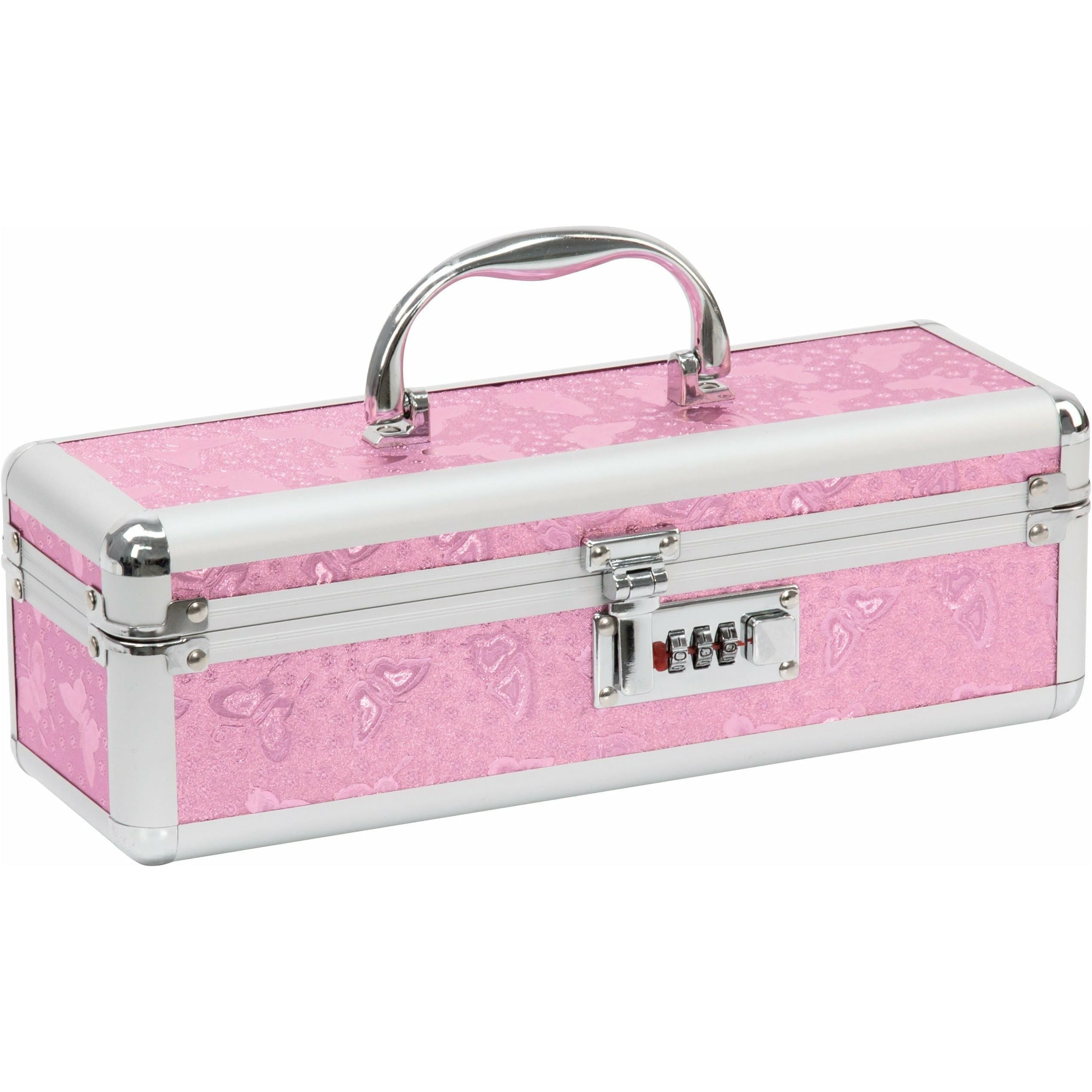 PowerBullet - Medium Lockable Vibrator Case - Pink