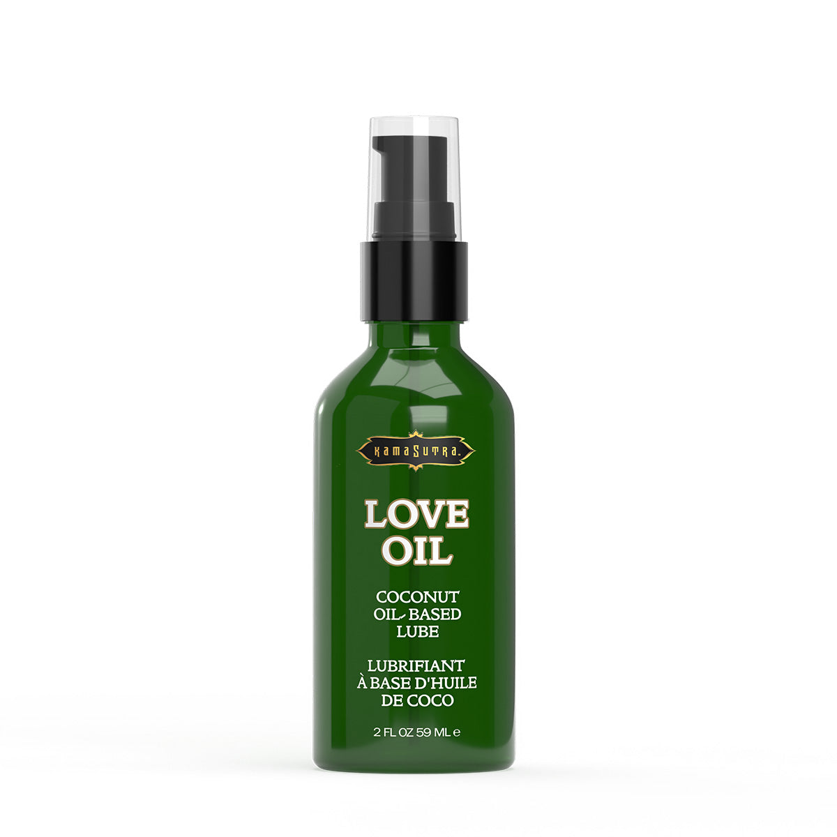 Huile d'amour Kama Sutra Lubrifiant à base d'huile de noix de coco – 60 ml