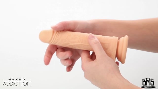 Naked Addiction - The Freak - 7.5" Rotating, and Vibrating Thruster