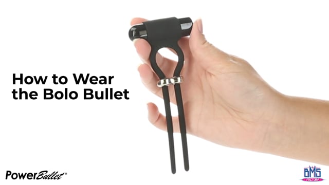 BMS - Bolo Bullet - Vibrating Adjustable Cock Tie