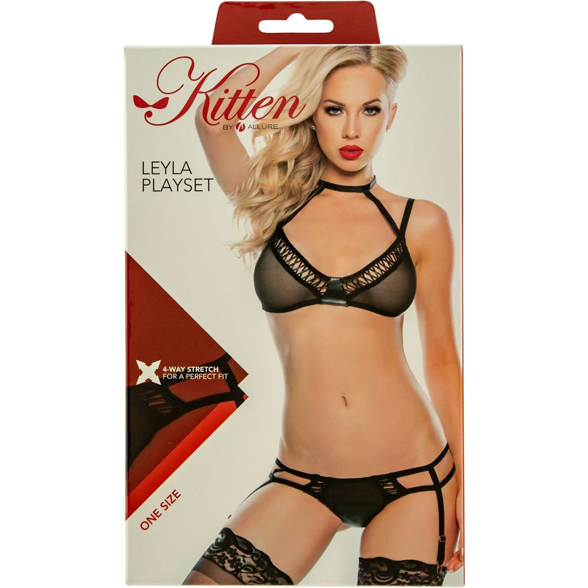 Kitten by Allure - Leyla Playset - Taille Unique - Noir