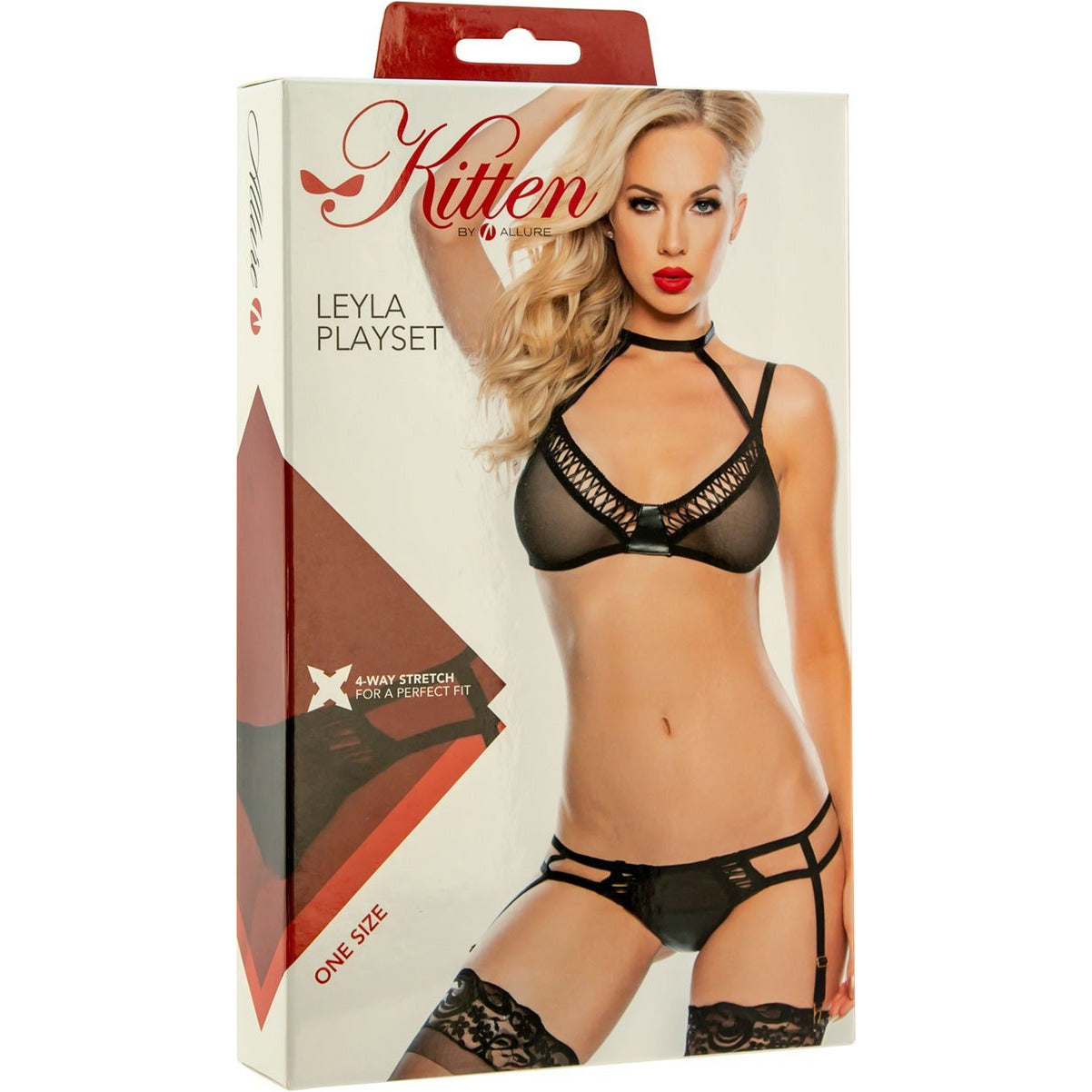 Kitten by Allure - Leyla Playset - Taille Unique - Noir