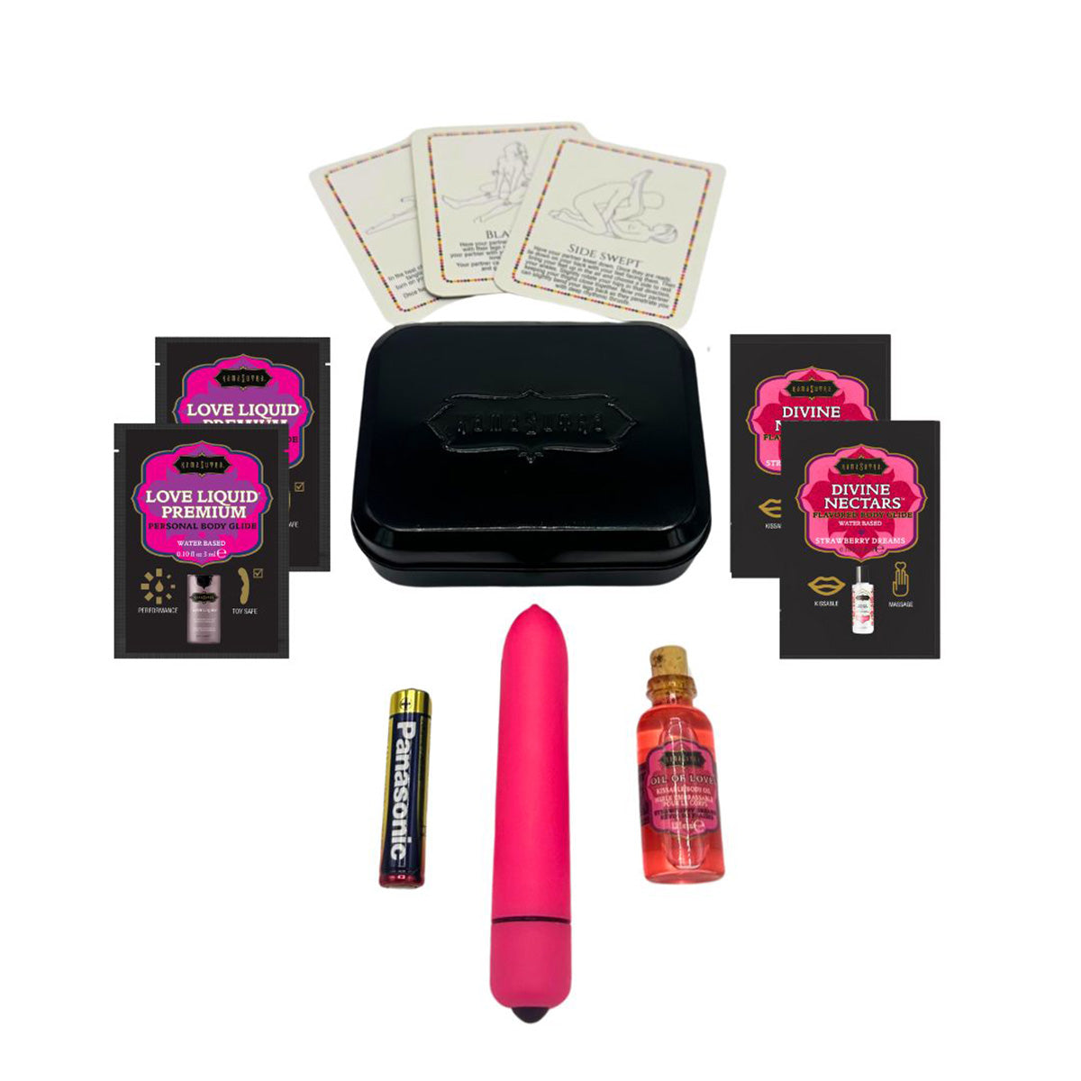 Kama Sutra Kit Week-end pour un "O" nomade – Rêves de Fraise
