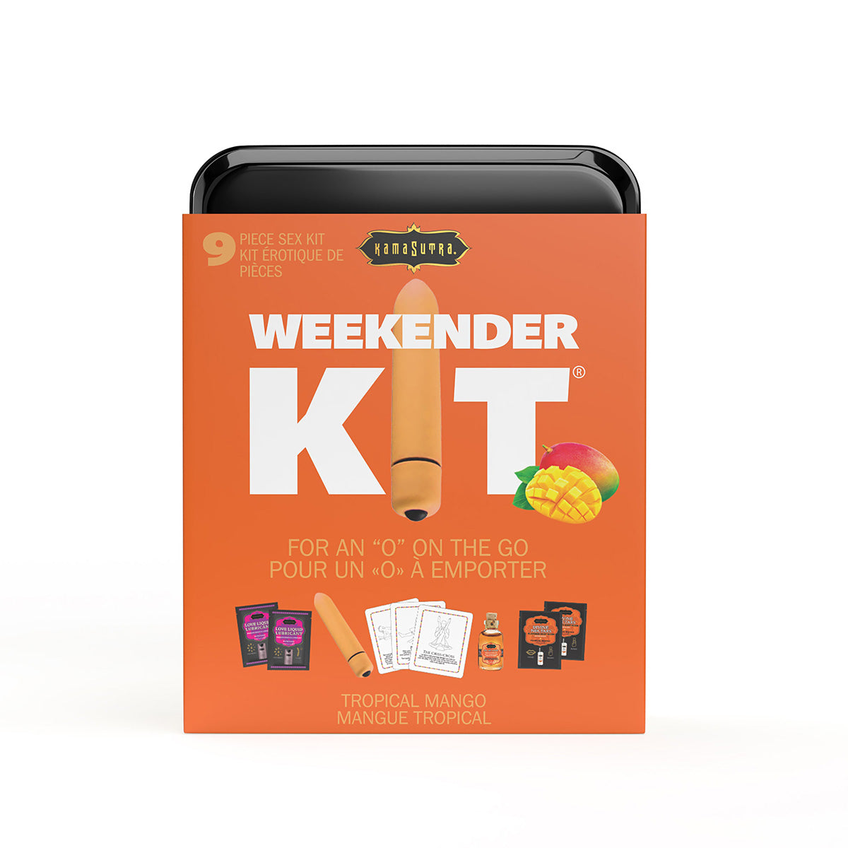 Trousse Week-end Kama Sutra pour un « O » à emporter – Mangue Tropicale