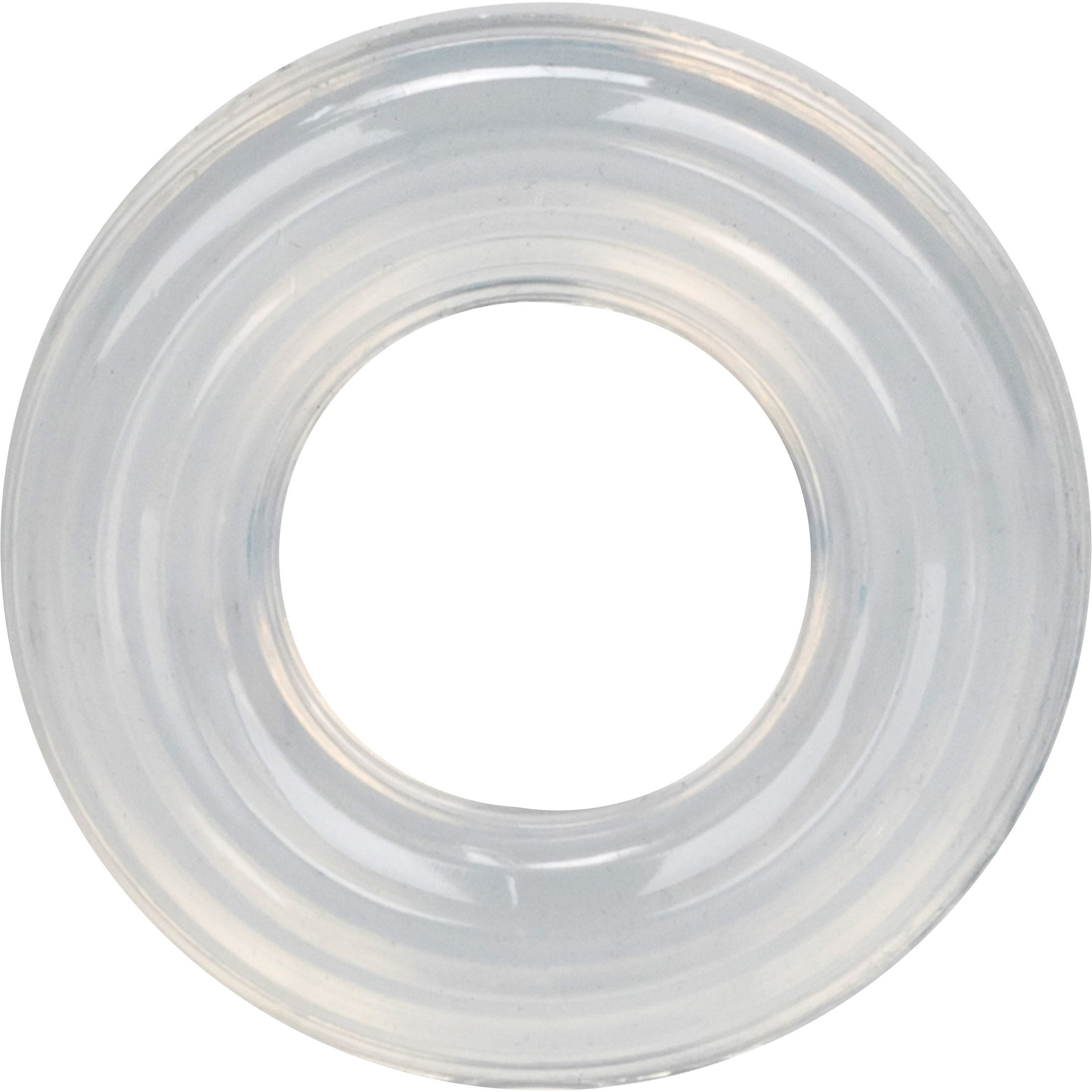 CALEXOTICS® - Medium Premium Silicone Ring - 0.75" / 2 cm - Clear